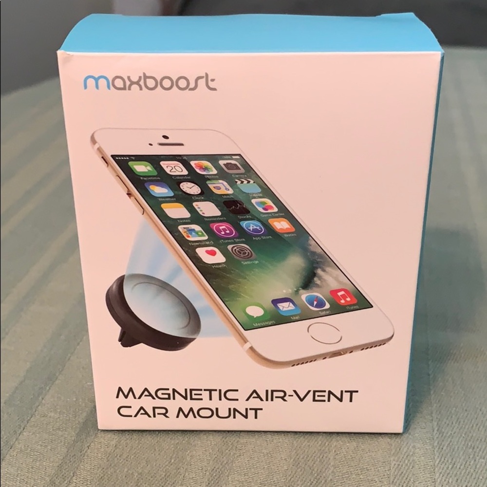 Set of (2) Magnetic Air-scent Car Mount